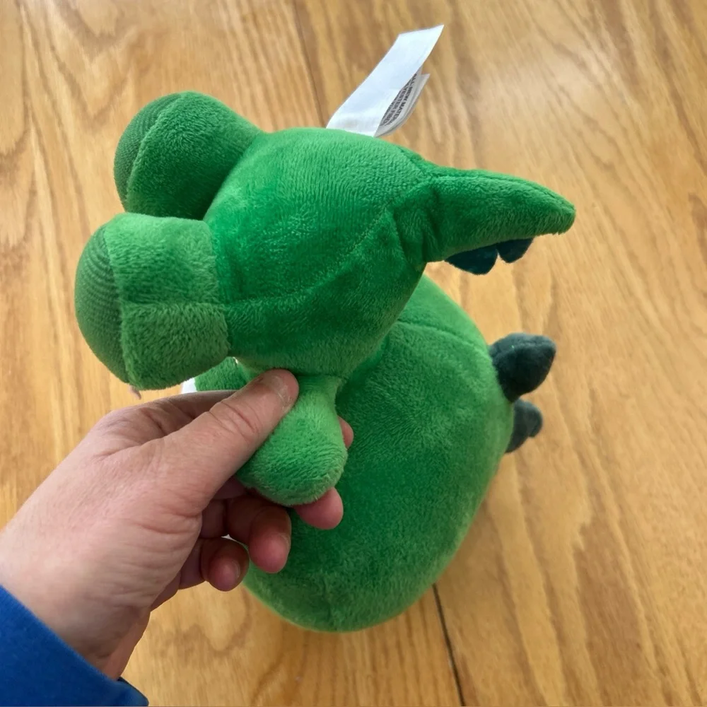 Hello Kitty Green Dragon Dinosaur Plush Stuffed Animal Fiesta Sanrio 10”